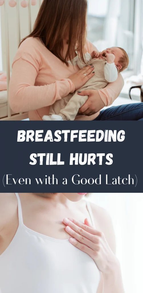 When breastfeeding hurts even with a good latch - nipple vasospasm #breastfeedingpain #vasospasm #nipplepain #tipsforbreastfeeding #goodlatch #nipplevasospasm #nursinghurts #healinghipples #naturalmama