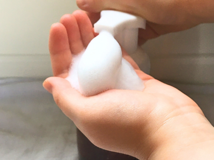 How to make your own foaming hand soap for sensitive skin