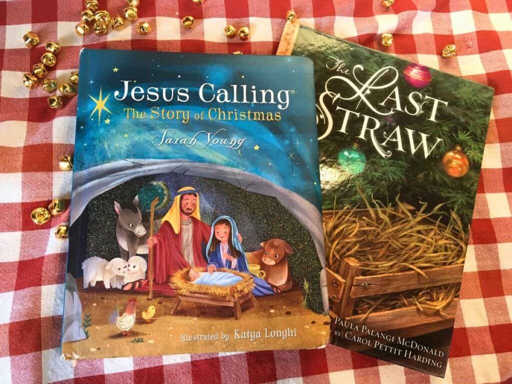 Christmas bible story books for kids, the story of Christmas nativity story and the last straw